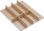 Fineline Cutlery Insert, birch, 338 x 424 x 49mm