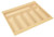 Cutlery Tray, plastic, maple, w200-300 x d490-540mm