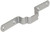 Stabilizer Bar, steel, silver, 160 x 28 x 20mm