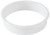 Bottle Ring, plastic, white, diameter 105mm