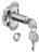Piccolo Nova Lock, extended cylinder, zinc, nickel-plated, left hand, 25mm, H2 Piccolo Nova Lock, extended cylinder, zinc, nickel-plated, left hand, 25mm, H2