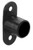 Push/Sliding Door Lock, zinc, black