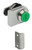 Glass Door Cam Lock, Symo, right hand, zinc, nickel-plated polished