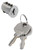 Lock Core, Symo, zinc, nickel plated, keyed alike SH9