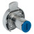 Inlaid Lock, Symo, zinc, nickel-plated, 22mm