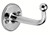 Utility Hooks, Single Prong, Stainless Steel, 1-29/64"