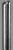 Lockbar, steel, zinc-plated, 457mm (18")