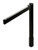 IDEA Leg, steel, black, 578mm