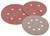 H&L disc, 5", 8 holes, aluminum oxide, premier red, 100 grit, paper, 100 per roll