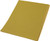 Sheets, 9" x 11", aluminum oxide, gold, 150 grit, paper, B weight, 100 per package