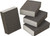 Sponge Block, 2 5/8" x 3 3/4" x 1" thick, aluminum oxide, 120 grit