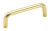 Basic Metals Solid Brass Wire Pulls, Similar To # A01966 3 Polished Brass 3"