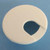 Round Wire Management Grommet White 2", Pkg of 100