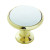 Polished Brass, White Polished Brass 1-3/16"