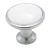 Belwith Spring 2011, White/Polished Chrome 1-3/16In