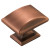 Brushed Copper, Brushed Copper 1-9/16" X 1-1/4"