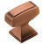 Brushed Copper, Brushed Copper 1-1/4" X 13/16"
