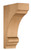 Art for Everyday Corbels, Paint Grade 2-3/4" W X 6-1/2" D X 10" H