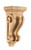 Art for Everyday Corbels, Maple 4" W X 3" D X 8-1/8" H