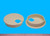 Round Wire Management Grommet Almond 3", Bag of 1