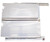 Full Extension C-15 Metabox (H) Height Drawer, Similar To # B330H 5000W White 20"
