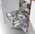 Interior Rollout, B Height, Narrow Wall. Choose from 75lb. gray, 110lb gray, 75lb stainless steel and 110lb stainless steel, Gray 550Mm (21-5/8")