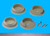 Standard Pole Sockets Almond, Pkg of 1000 sets - screws included Standard Pole Sockets Almond, Pkg of 1000 sets - screws included