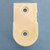 Secured Pole Socket White 1", Pkg of 500
