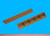 Vertical Corner Brace Tan 6" X 3/4" X 3/4", box of 100