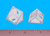 Vertical Corner Brace Natural 1" X 3/4" X 3/4", Pkg of 1000