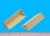 Staple Brace Almond 2-3/4" X 3/4" X 3/4", Bag of 8