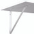KV Non-adjustable Shelf Bracket, White 10-5/16" Deep X 8-7/8" High