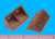 Vertical Corner Brace Tan 2" X 3/4" X 3/4", Pkg of 500