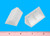 Vertical Corner Brace White 2" X 3/4" X 3/4", Pkg of 1000