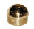 2" Brass Rail and Fittings,2" Half Ball End Cap