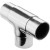 Satin Stainless Steel Fittings, 90G Flush Tee