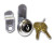 1-7/16" Cylinder for up to 1-1/8" material,Bright Brass Key Kd