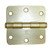 Butt Hinges, Similar To # S741 4 4Rd Satin Brass 4" X 4"