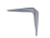 Utility Shelf Bracket, Similar To # Nm218602 Gray 6" X 8"