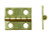 Solid Brass Miniature Hardware, Similar To # S5301 3 Middle Hinge Solid Brass 3/"4 X 11/16" Pk Of 4