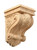 Grape Collction Carved Corbels,Cherry