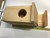Bird House American Kestrel nest box Bird House 2-4" Hole Pine Unfinished , Choose Material and size.