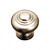 Traditional Brass Knob - 1023, Finish Satin Nickel