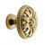 Cabinet Knob 1030 Series, Diameter - Overall Dimensions 1 3/4 in, Finish Polished Brass, Projection - Overall Dimensions 1 5/8 in