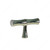 Traditional Forged Iron Knob - LC11, Finish Polished Nickel, Material Brass
