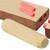 Unglued Wood Dowel, Diameter 1/4 in, Length - Overall Dimensions 1 1/4 in