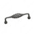 Traditional Forged Iron Appliance Pull - 1714, Center to Center 200 mm, Length - Overall Dimensions 225 mm