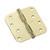 4 Full Mortise Butt Hinge - 5/8 Radius, Assembled,
