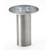 Round Vertical Bar Console - 24310170 - 24310170, Finish/Colour Chrome (140), Height 110 mm, Diameter 45 mm, Material Steel
