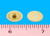Phillips Screw Cover Cap Almond, Pkg of 100